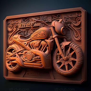 3D мадэль Harley Davidson LiveWire (STL)
